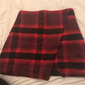 Plaid skirt